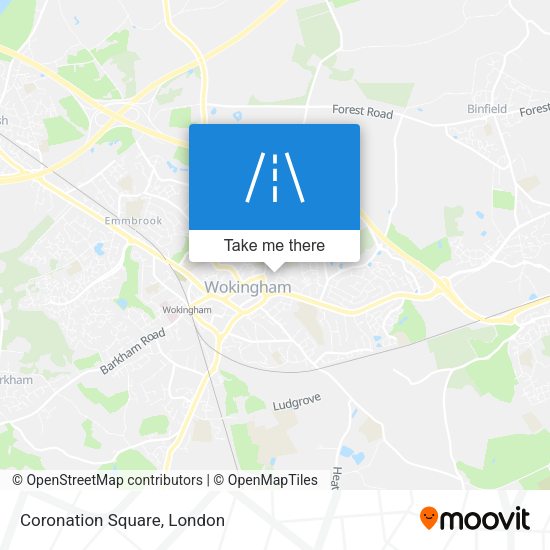 Coronation Square map