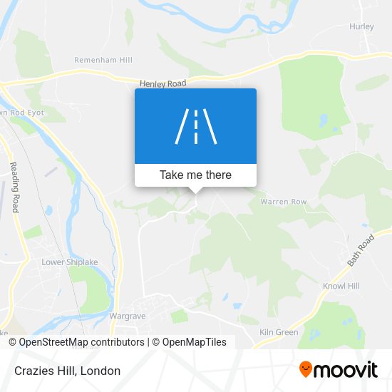 Crazies Hill map