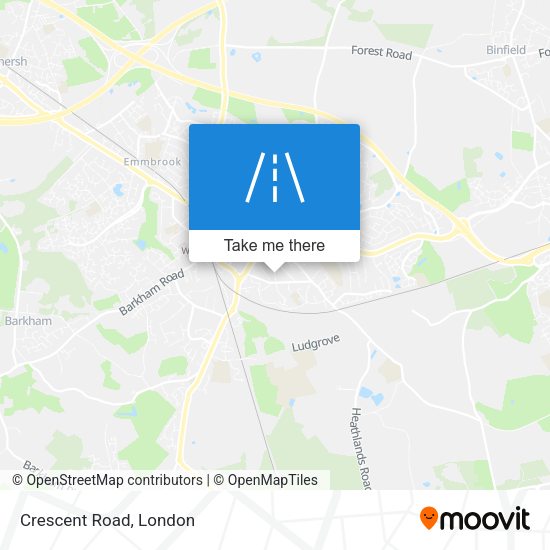 Crescent Road map