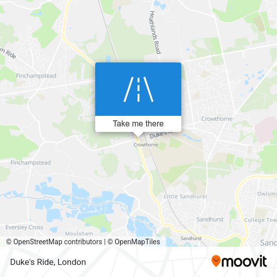 Duke's Ride map