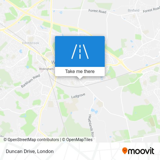 Duncan Drive map