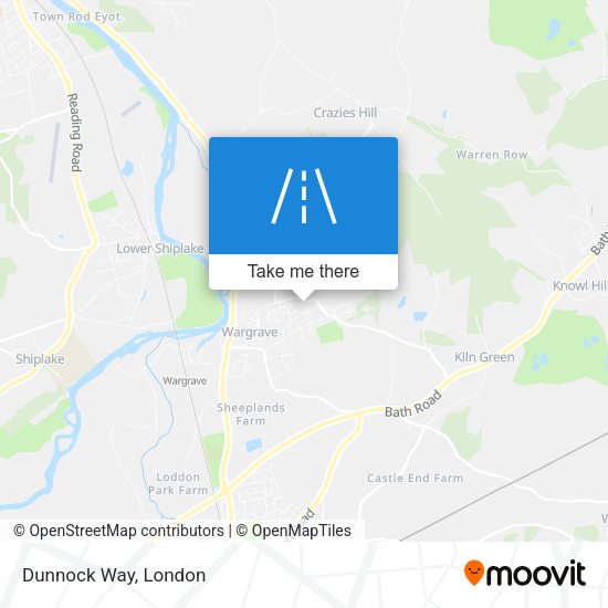 Dunnock Way map