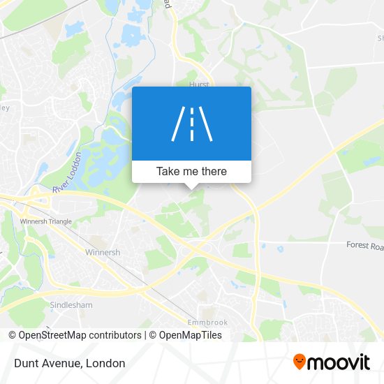 Dunt Avenue map