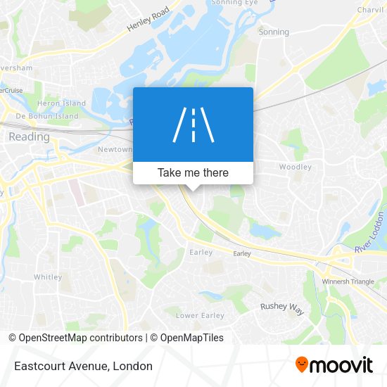 Eastcourt Avenue map