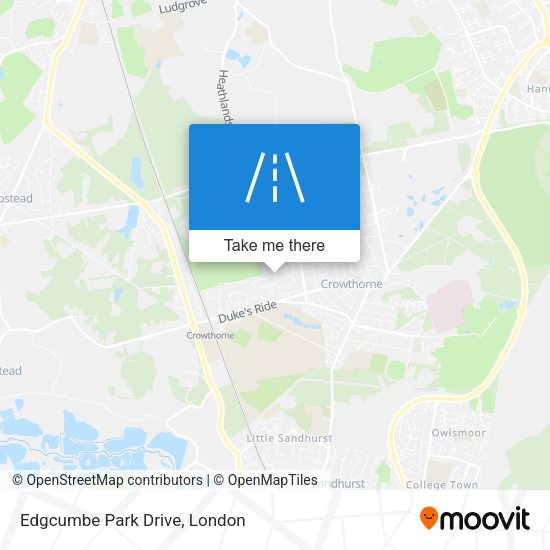 Edgcumbe Park Drive map