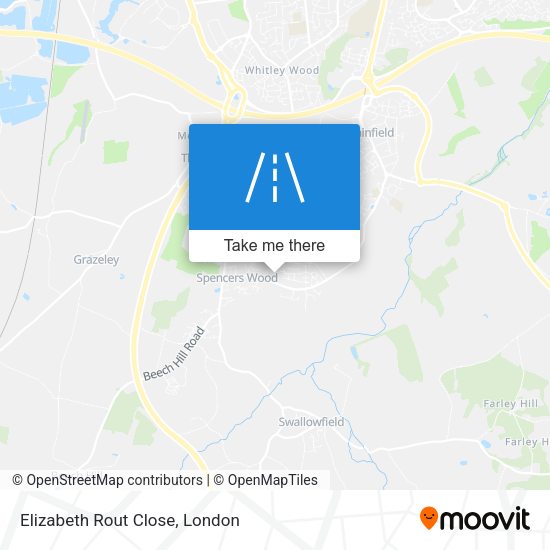 Elizabeth Rout Close map