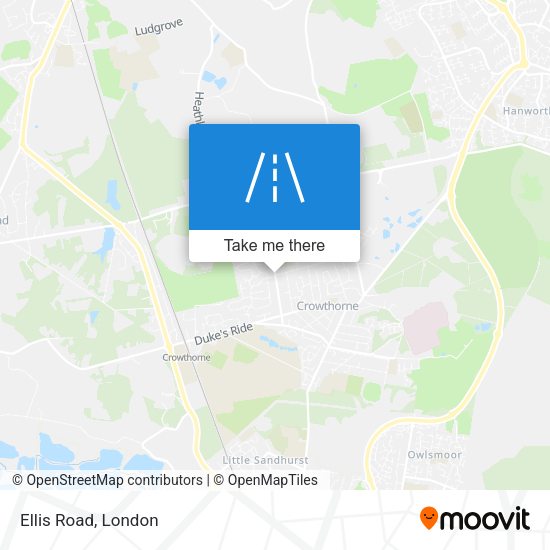 Ellis Road map