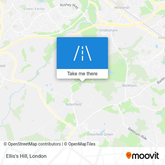 Ellis's Hill map