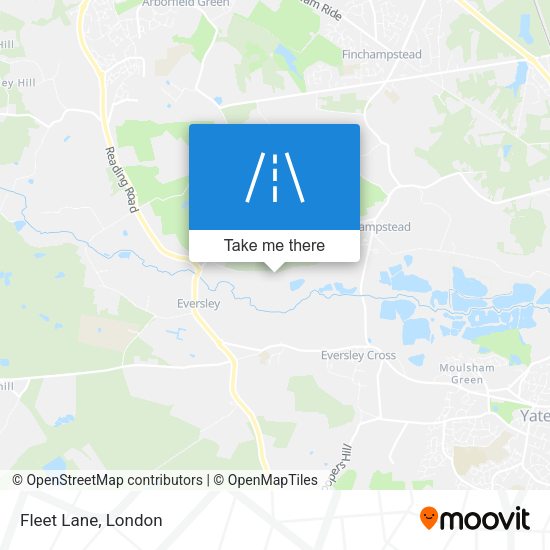 Fleet Lane map