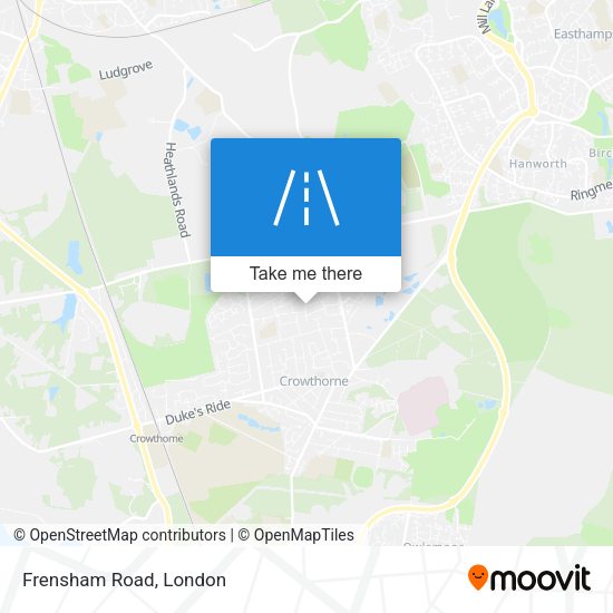 Frensham Road map