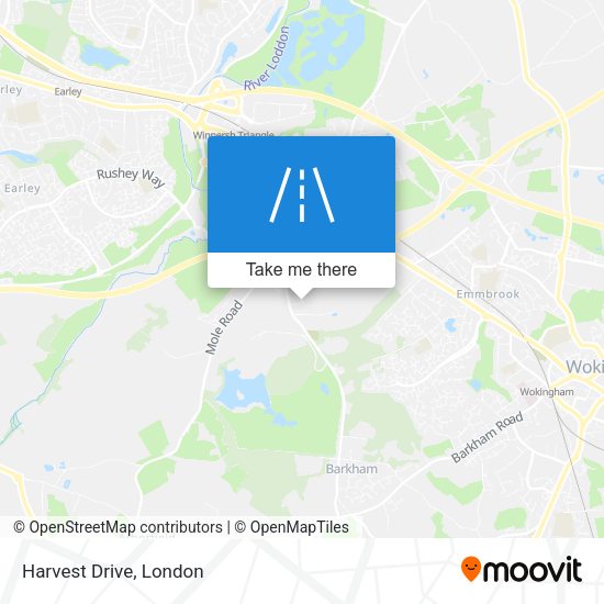 Harvest Drive map