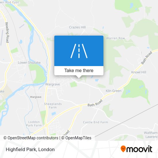 Highfield Park map