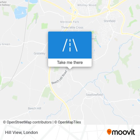 Hill View map