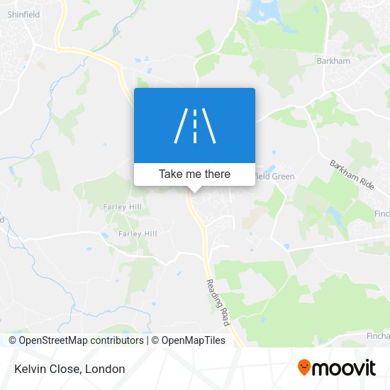 Kelvin Close map