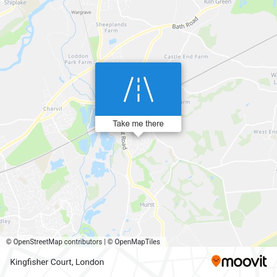 Kingfisher Court map
