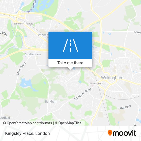 Kingsley Place map