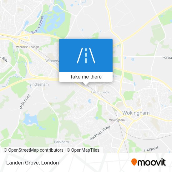 Landen Grove map