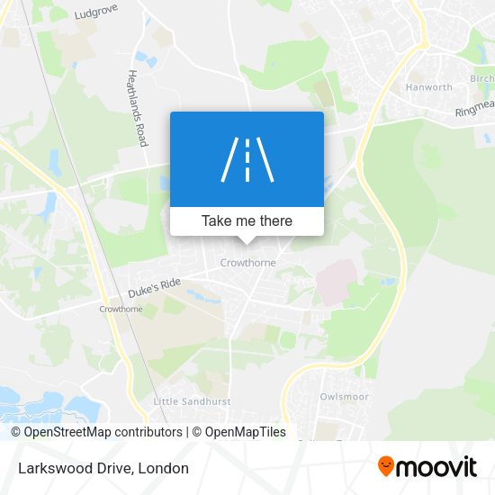Larkswood Drive map