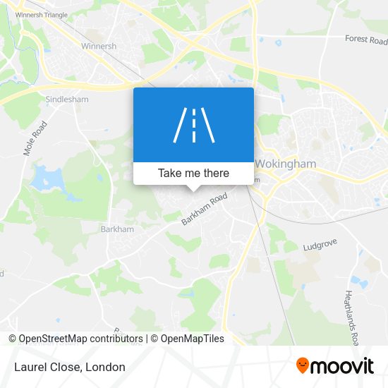 Laurel Close map