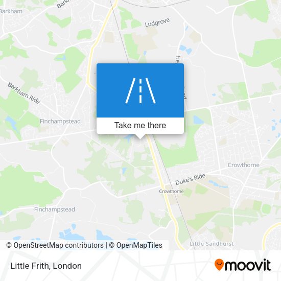 Little Frith map