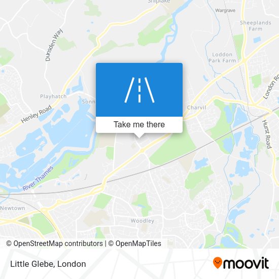 Little Glebe map