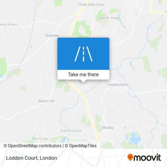 Loddon Court map