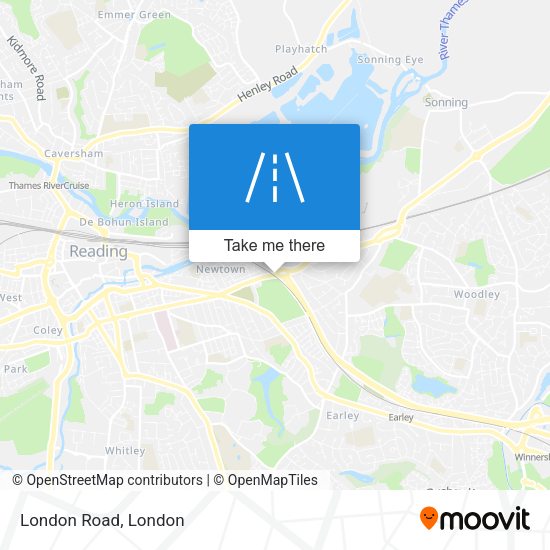 London Road map