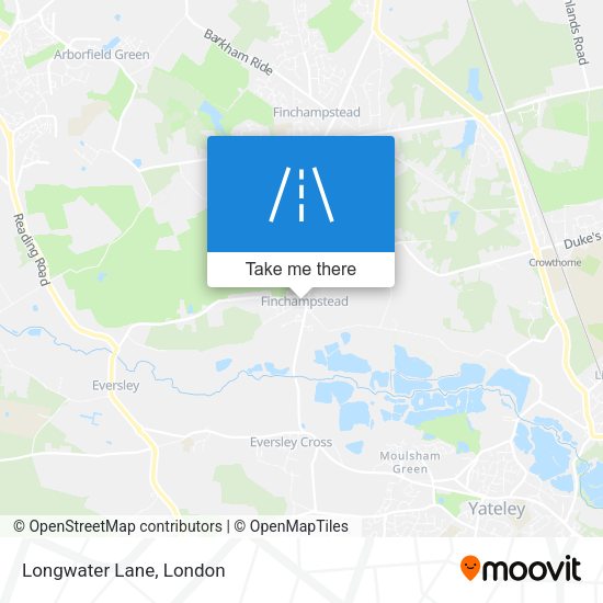 Longwater Lane map