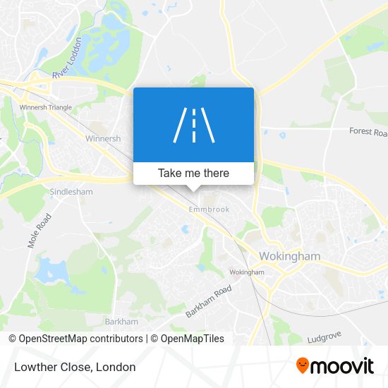 Lowther Close map