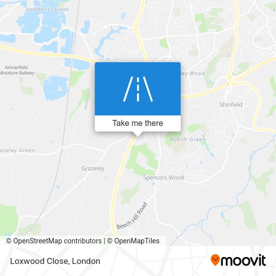 Loxwood Close map