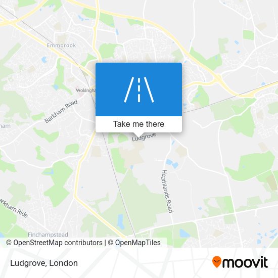Ludgrove map