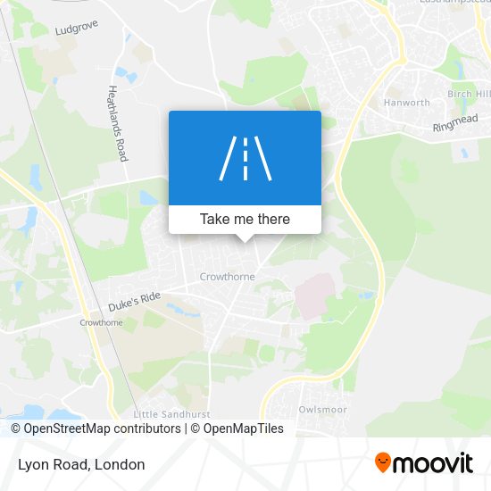 Lyon Road map