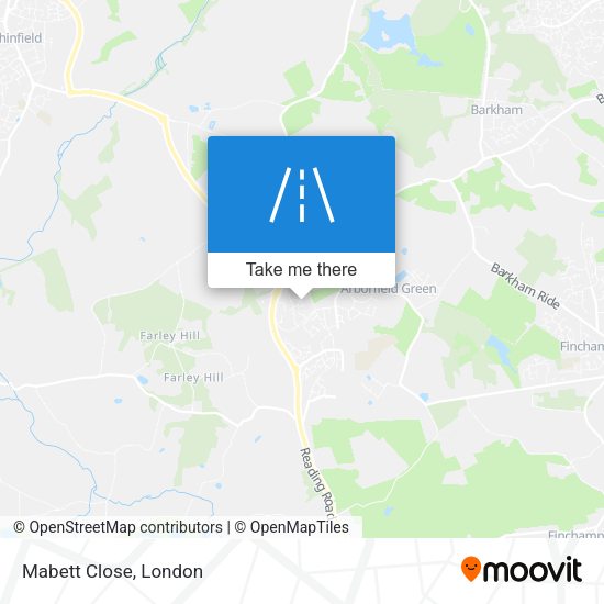 Mabett Close map