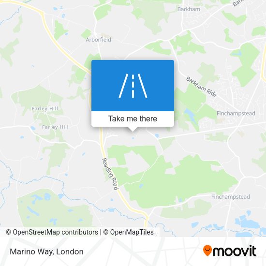Marino Way map