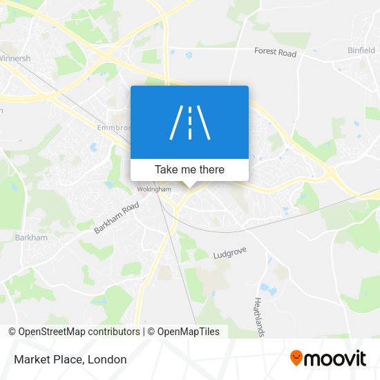 Market Place map