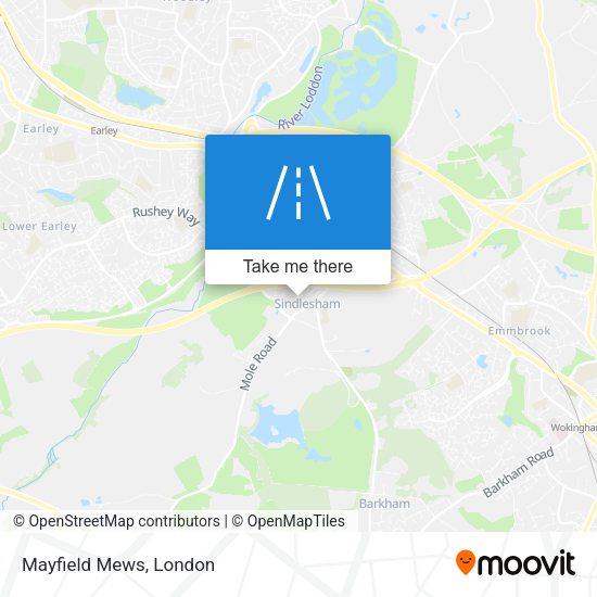 Mayfield Mews map