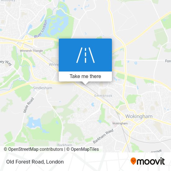 Old Forest Road map
