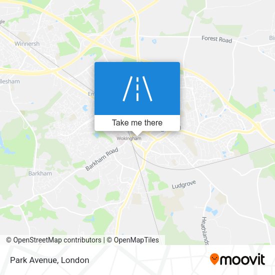 Park Avenue map