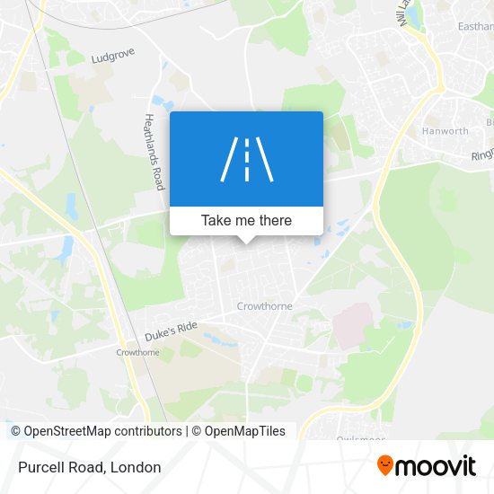 Purcell Road map
