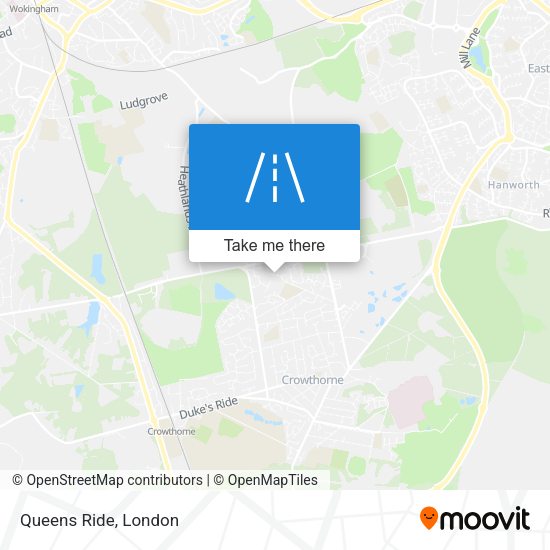 Queens Ride map