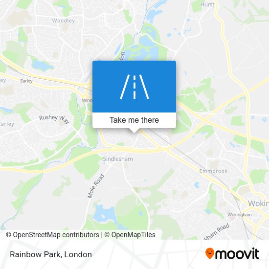 Rainbow Park map
