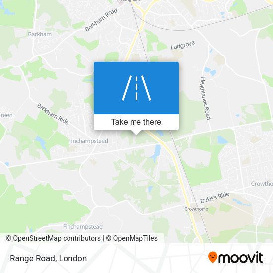 Range Road map