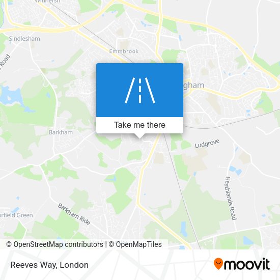Reeves Way map