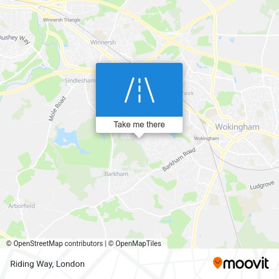 Riding Way map