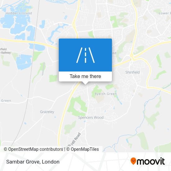 Sambar Grove map