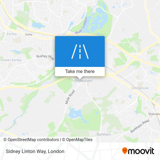 Sidney Linton Way map