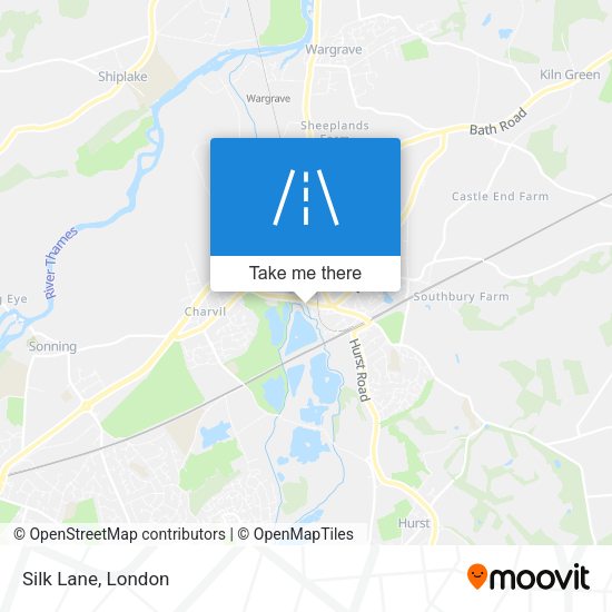 Silk Lane map
