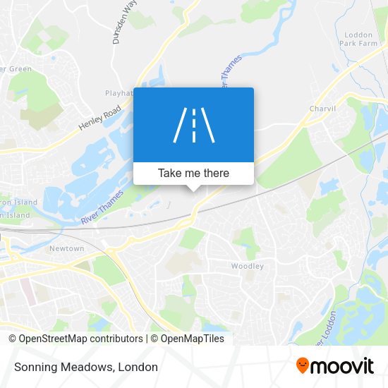 Sonning Meadows map