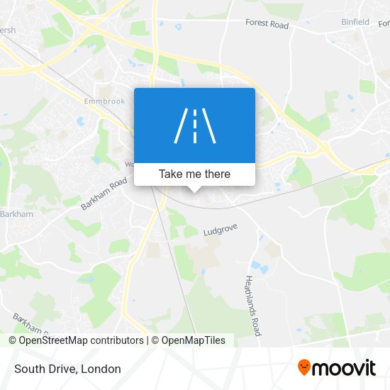 South Drive map
