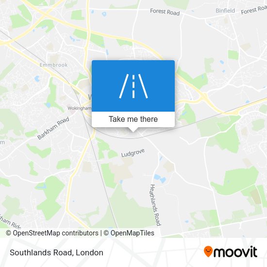 Southlands Road map